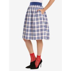 Her Universe Doctor Who Plaid Skirt (Med)